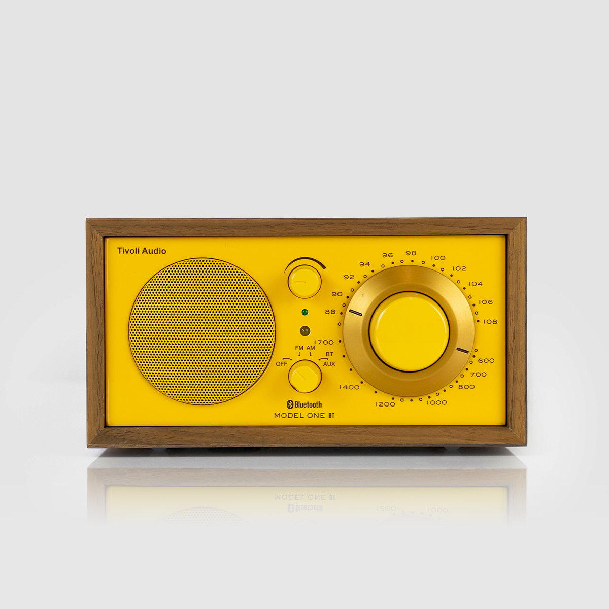 【新同】Tivoli Audio MODEL ONE BT アンティークラジオ風 M1BT_GoldenHourOrange_Web_Grey