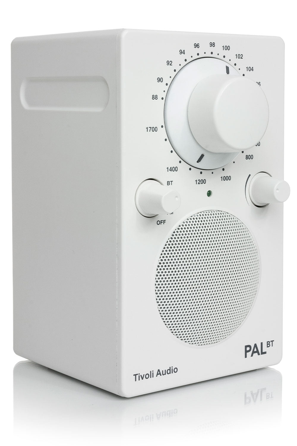 PAL BT ポータブルラジオ ホワイト 世界一カラフルなポータブルラジオスピーカー、新製品 PAL BT